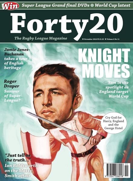 Forty20 – Vol 6 Issue 11 Cover