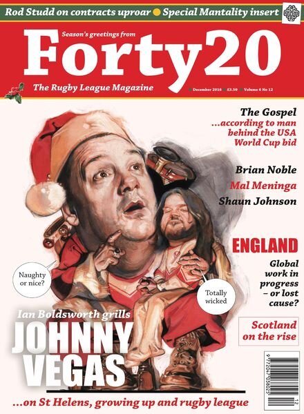 Forty20 – Vol 6 Issue 12 Cover