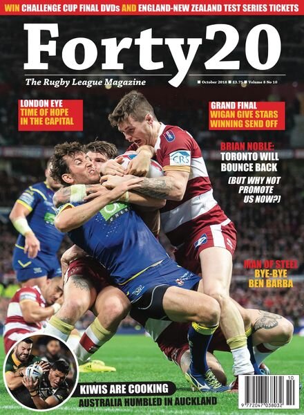 Forty20 – Vol 8 Issue 10 Cover