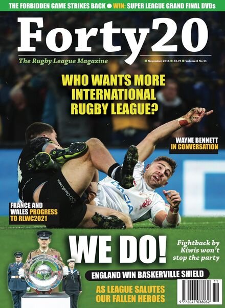 Forty20 – Vol 8 Issue 11 Cover