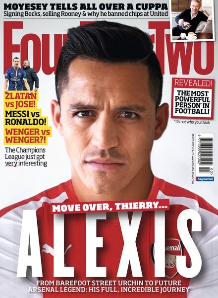 FourFourTwo UK – March 2015 Cover
