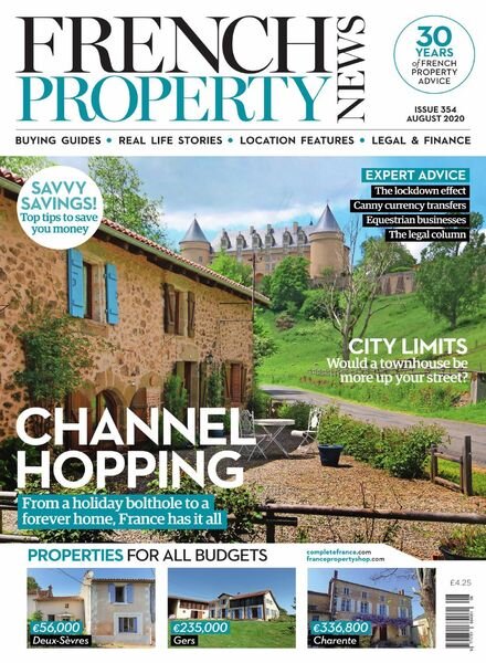 French Property News – August 2020 Cover
