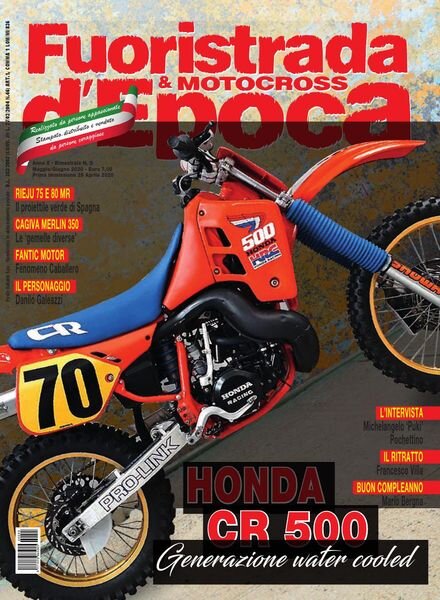 Fuoristrada & Motocross d’Epoca – Maggio-Giugno 2020 Cover