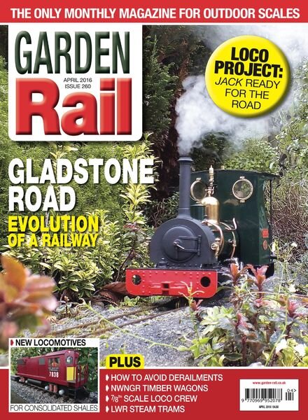 Garden Rail – April 2016 Cover