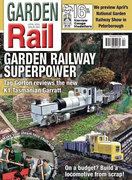 Garden Rail – April 2018 Cover