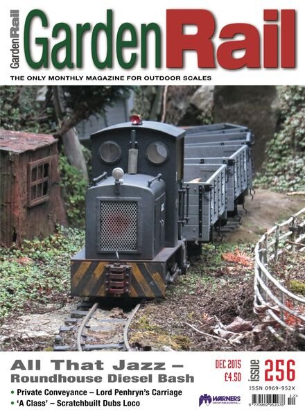 Garden Rail – December 2015 Cover
