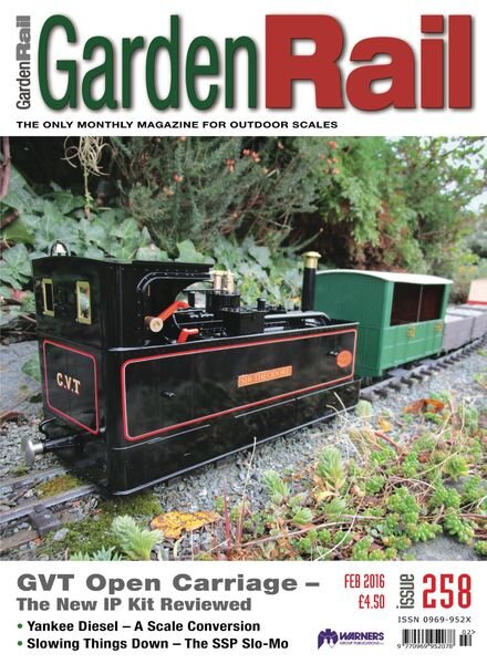 Garden Rail – February 2016 Cover