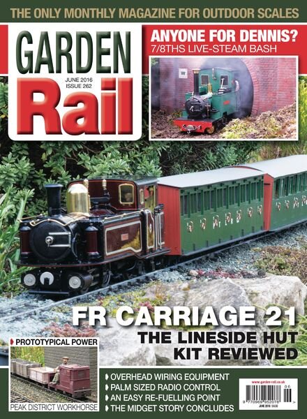 Garden Rail – June 2016 Cover