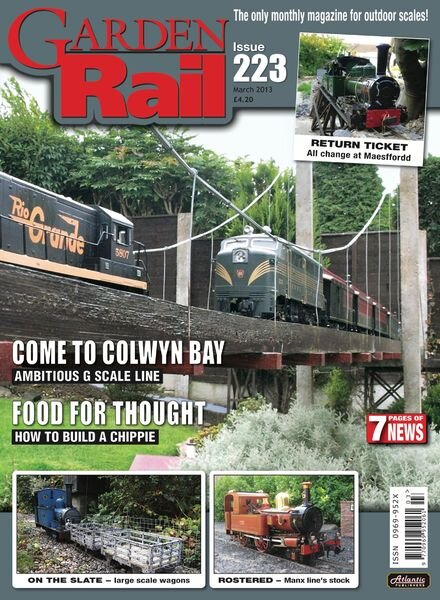 Garden Rail – March 2013 Cover