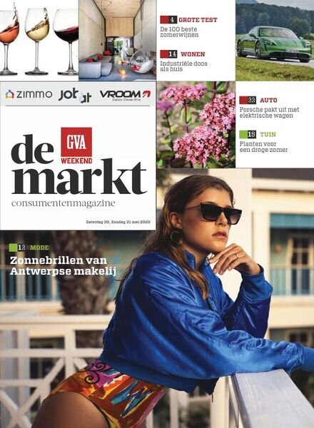 Gazet van Antwerpen De Markt – 30 mei 2020 Cover