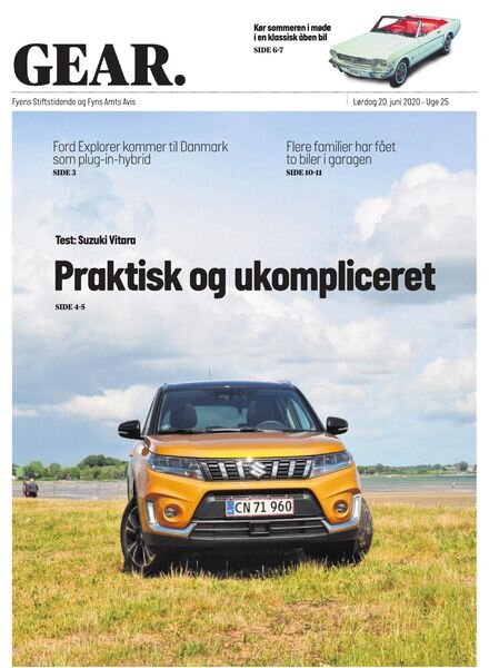 Gear – 20 juni 2020 Cover