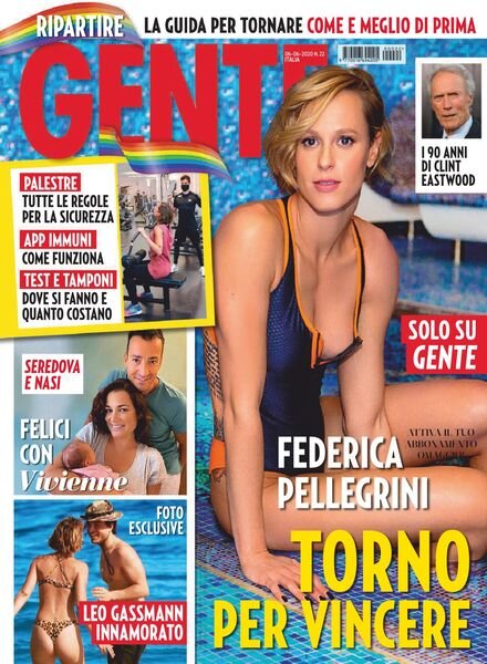 Gente Italia – 06 giugno 2020 Cover