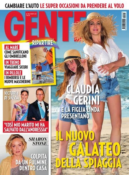 Gente Italia – 27 giugno 2020 Cover
