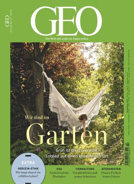 Geo Germany – Juli 2020 Cover