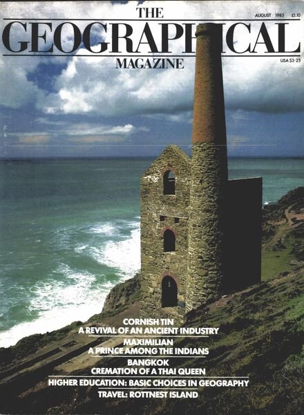 Geographical – August 1985 Cover
