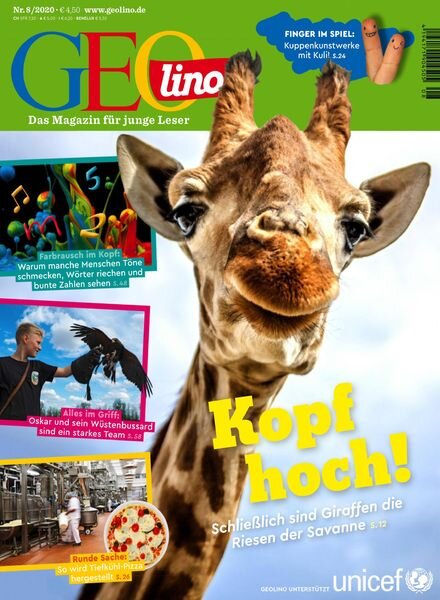 GEOlino – August 2020 Cover