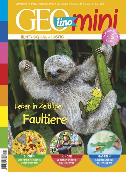 GEOmini – August 2020 Cover