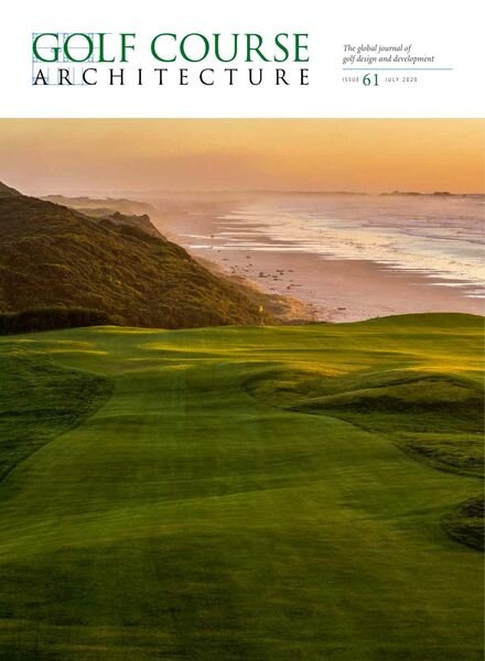 Golf Course Architecture – July 2020 Cover