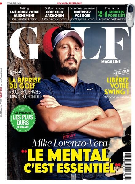 Golf Magazine France – Juillet 2020 Cover