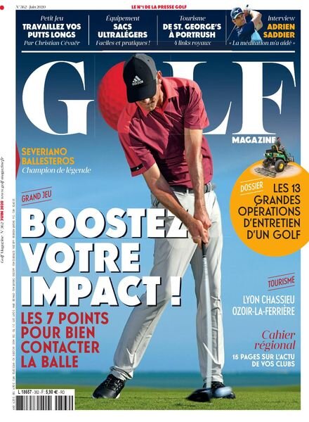 Golf Magazine France – mai 2020 Cover