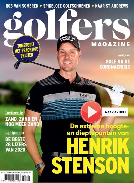 Golfers Magazine – juni 2020 Cover
