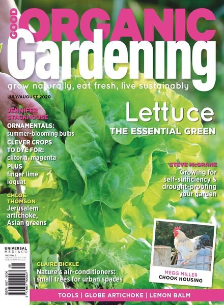 Good Organic Gardening – July-August 2020 Cover
