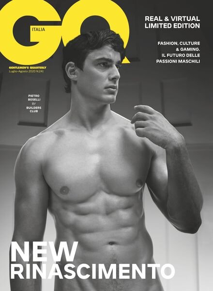 GQ Italia – luglio 2020 Cover