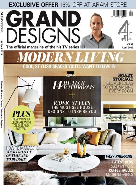 Grand Designs UK – April 2015 Cover