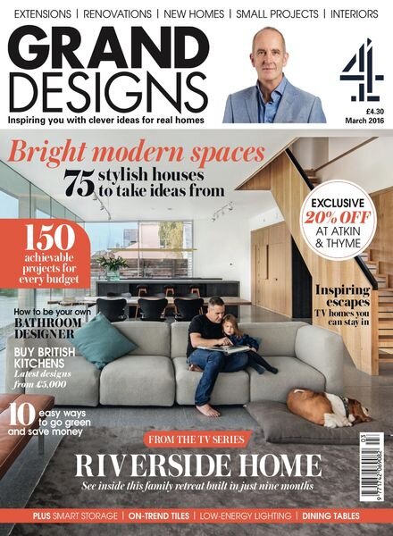 Grand Designs UK – March 2016 Cover