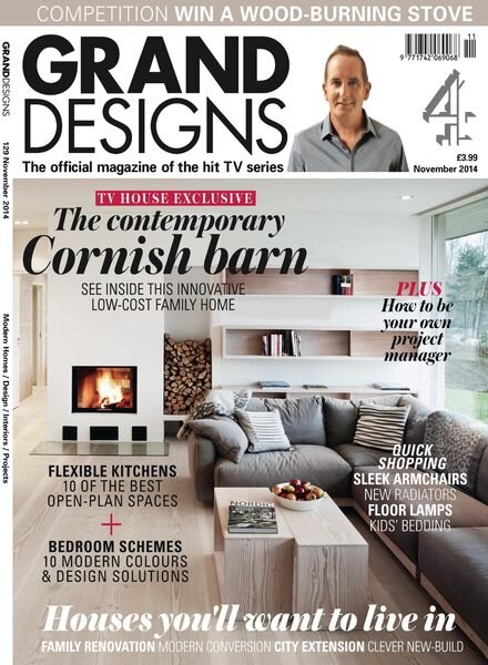 Grand Designs UK – November 2014 Cover