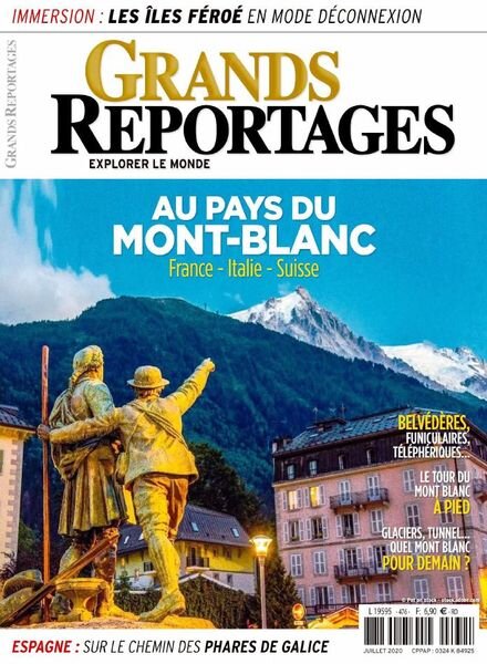 Grands Reportages – Juillet 2020 Cover