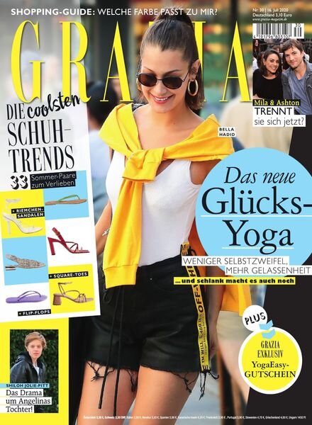 GRAZIA Germany – 16 Juli 2020 Cover