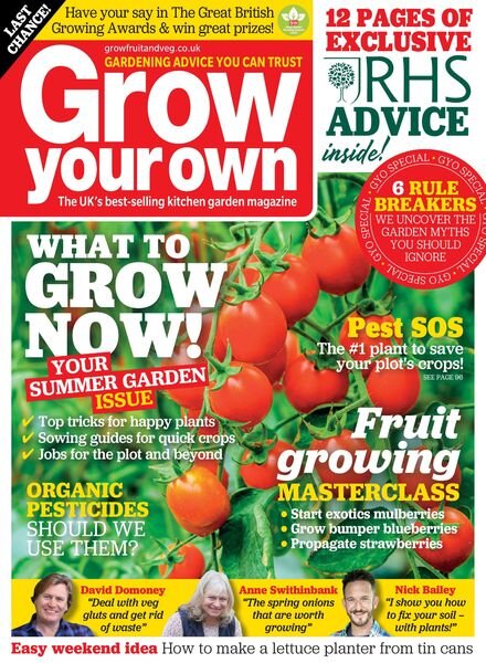 Grow Your Own – July 2020 Cover