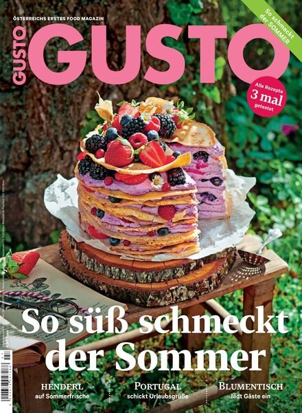 GUSTO – 18 Juni 2020 Cover