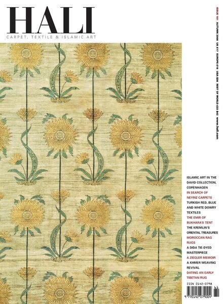 HALI – Autumn 2009 Cover