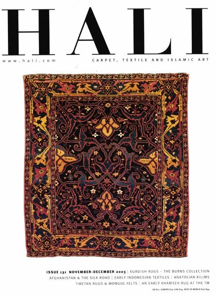 HALI – November-December 2003 Cover