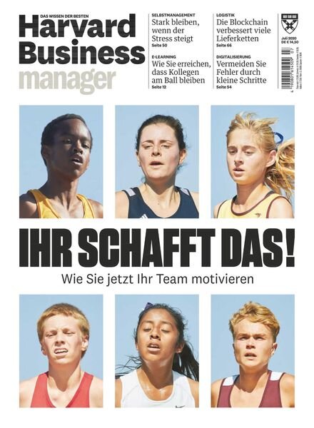 Harvard Business Manager – Juli 2020 Cover