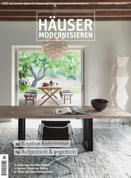 Hauser modernisieren – 04 Juni 2020 Cover