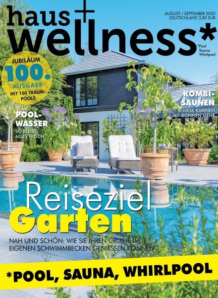 haus+wellness – 22 Juli 2020 Cover