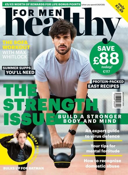 Healthy For Men – July 2020 Cover