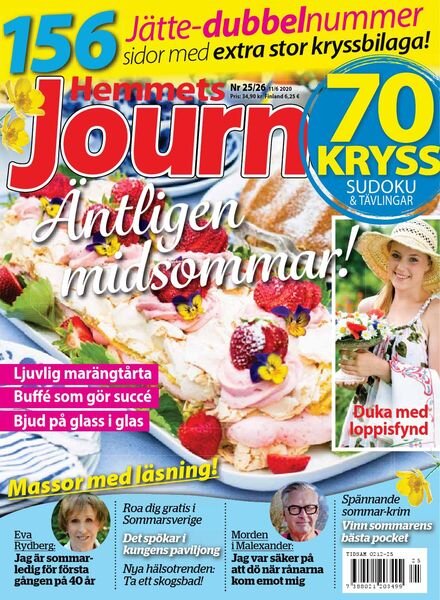 Hemmets Journal – 11 juni 2020 Cover