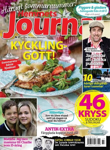 Hemmets Journal – 23 juni 2020 Cover
