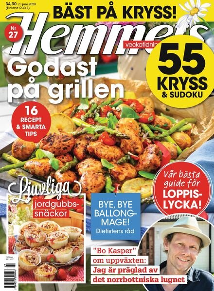 Hemmets Veckotidning – 13 juni 2020 Cover