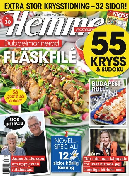 Hemmets Veckotidning – 14 juli 2020 Cover