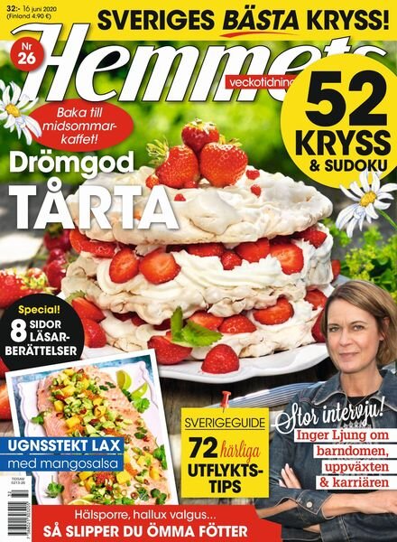 Hemmets Veckotidning – 16 juni 2020 Cover