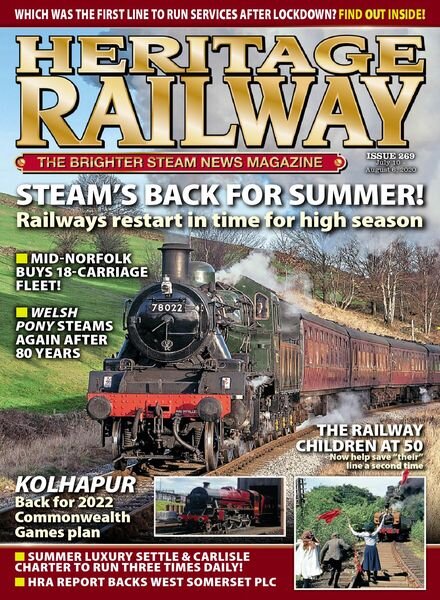 Heritage Railway – July 2020 Cover