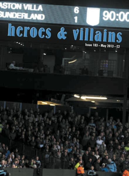 Heroes and Villains – May 2013 Cover