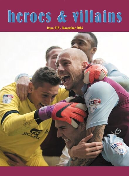 Heroes and Villains – November 2016 Cover