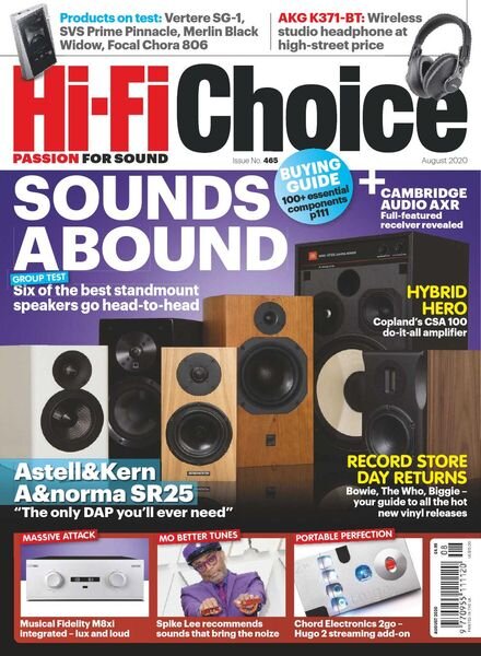 Hi-Fi Choice – August 2020 Cover