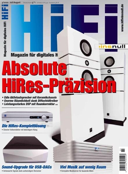 Hifi Einsnull – Juli-August 2020 Cover